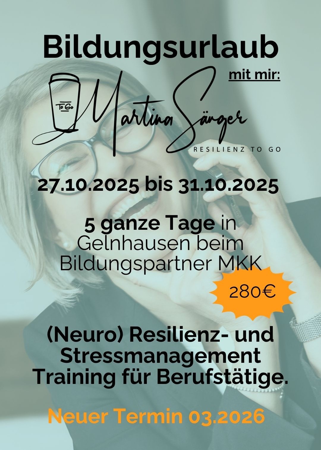 Bildungsurlaub Martina Saenger