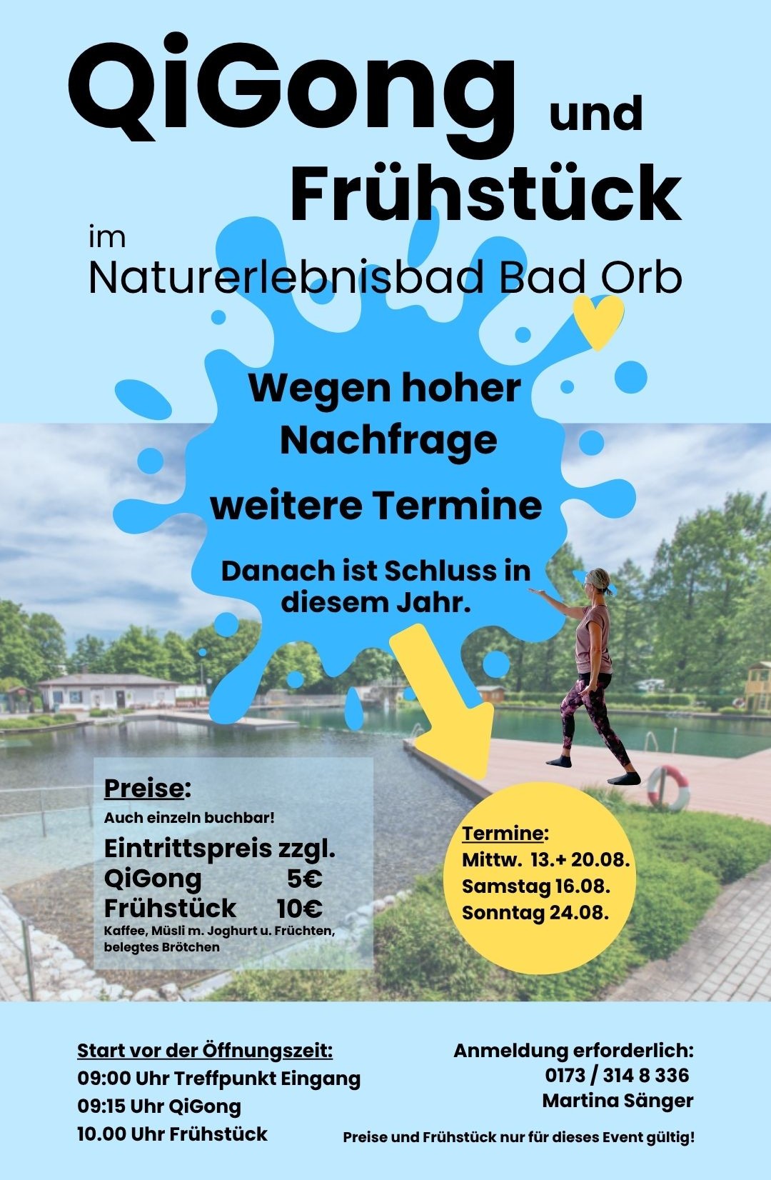 Martina Saenger QiGong Freibad